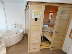 Ferienwohnung Seestern - Sauna