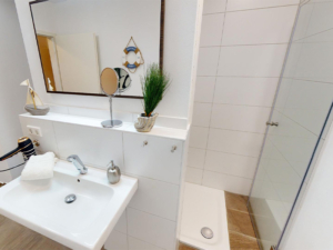 Ferienwohnung Seelöwe - Dusche